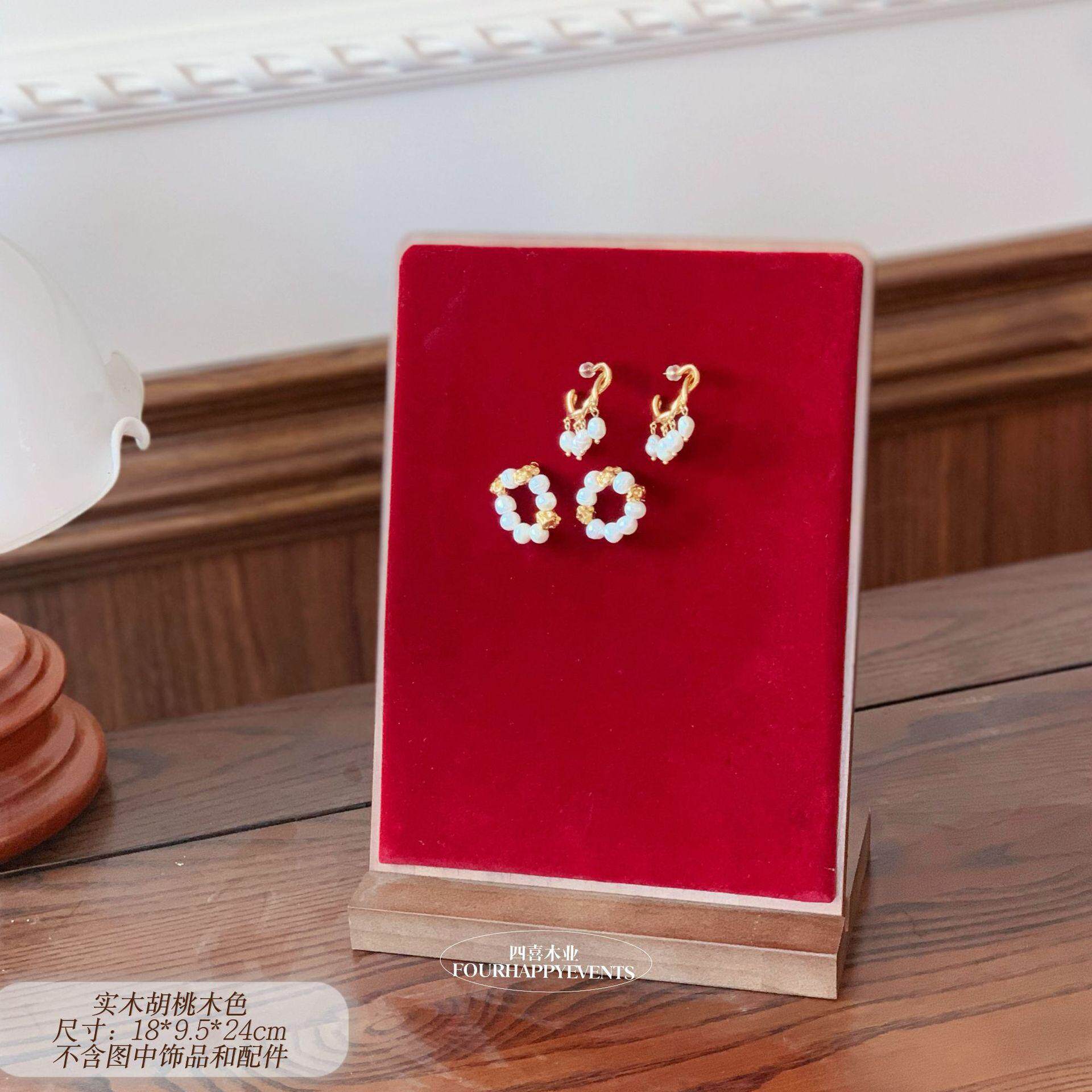 木质项链展示吊坠首饰首饰展示架