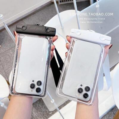 Simple glow-in-the-dark waterproof phone bag touch screen
