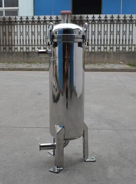 吊环式304不锈钢袋式过滤器农村净水黄泥水净水拦截