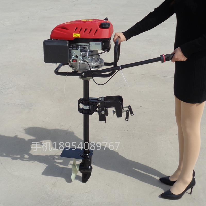 水库养殖船挂浆机四冲程船用推进器汽油船外机优惠