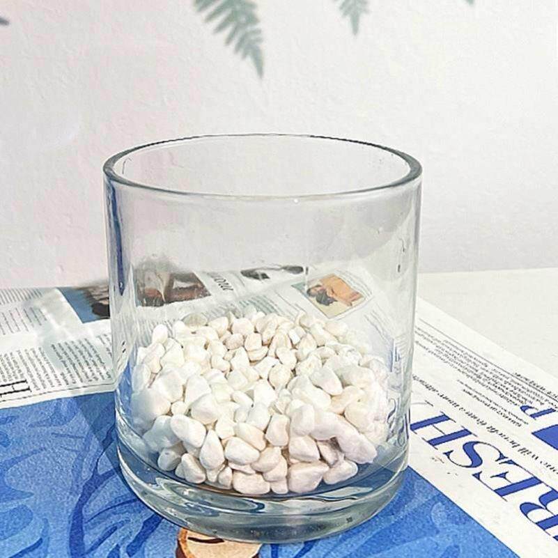 简约水培花盆正方形玻璃花瓶透明绿萝水养植物器皿乌龟缸摆件插花