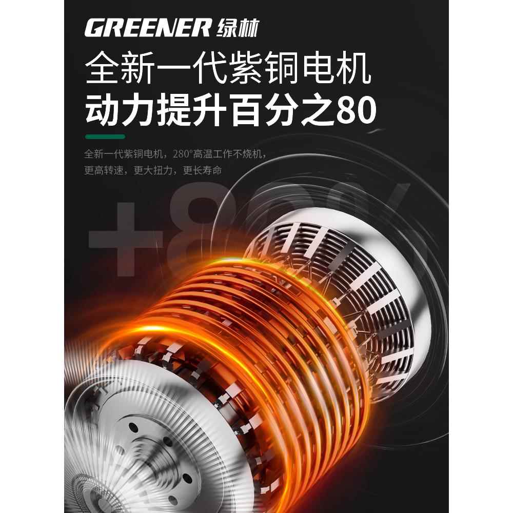 绿林电锤冲击钻家用墙冲击电钻电镐用多打功轻能78054打两混凝土