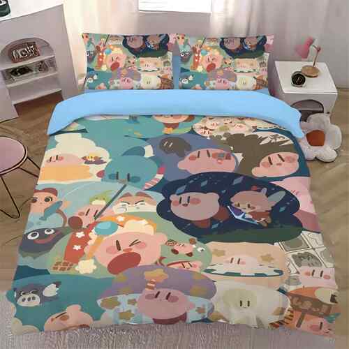 卡通床品儿童四件套全棉