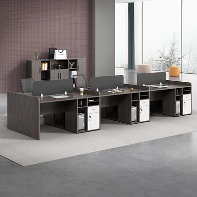 办员桌双公人面对面两四人位财务桌主管经理职务办公室电脑商MEKI