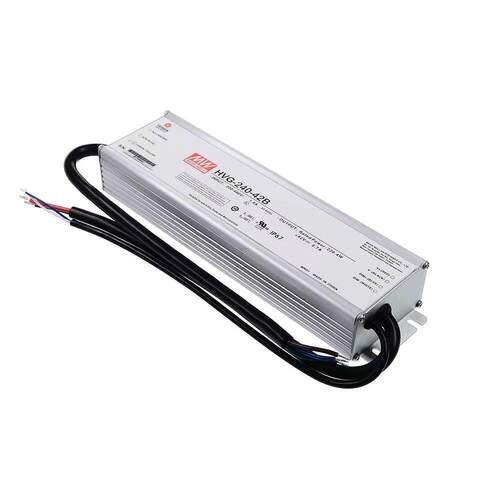 明纬电源HVG-240-24AB/30/36/42/48/54 240W 三合一调光LED驱动