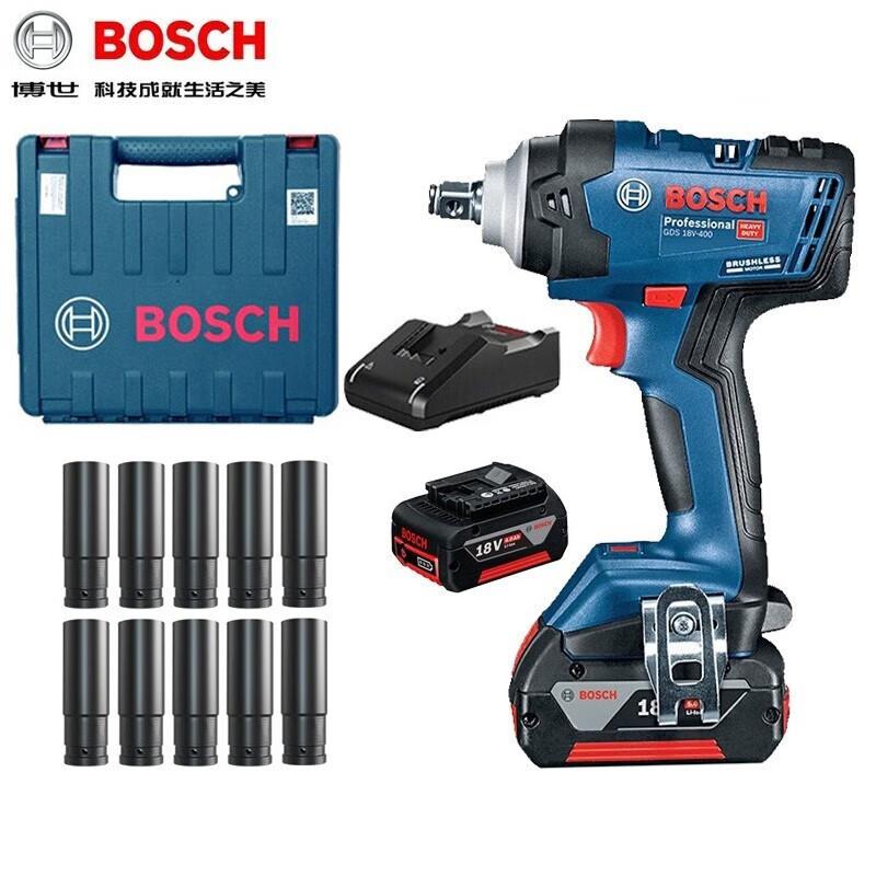 电动扳手GDS18V-400无刷锂电大扭力冲击扳手架子工