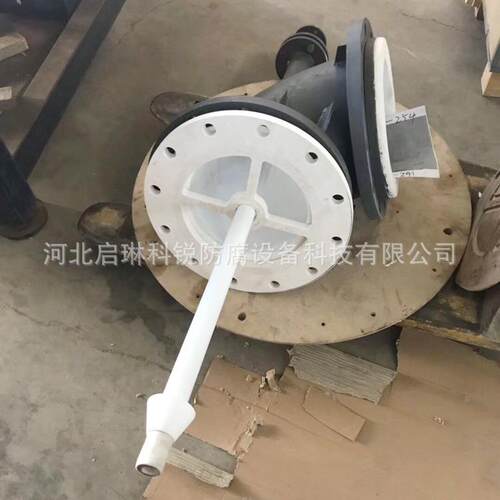 厂家支持加工定做耐酸碱耐腐蚀耐高温聚四氟乙烯通氯管通氯管