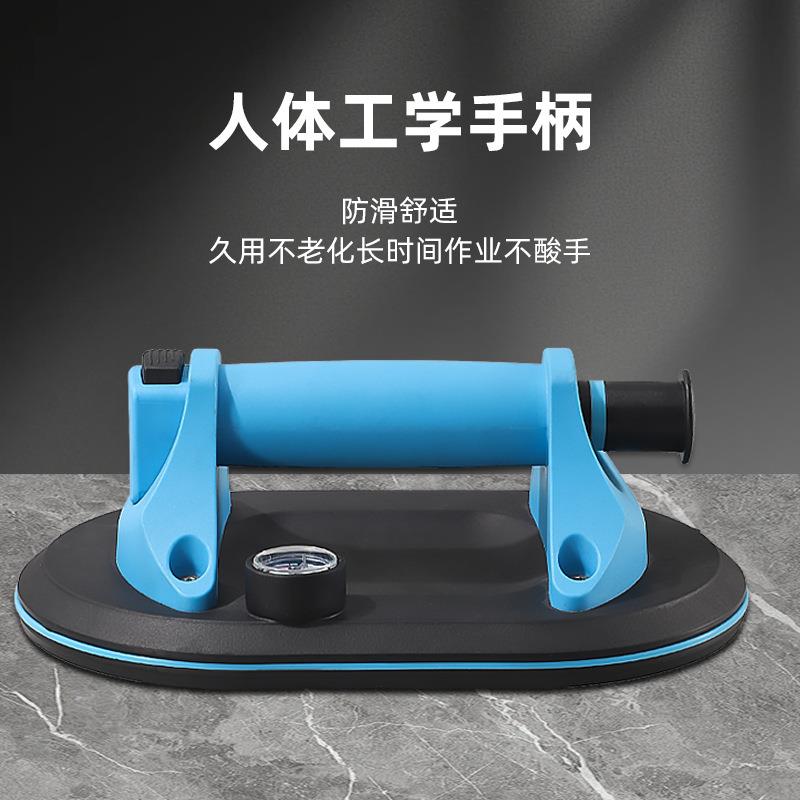 新品自动补气手动吸盘8寸气泵真空玻璃提取吸盘手泵重型真空吸盘