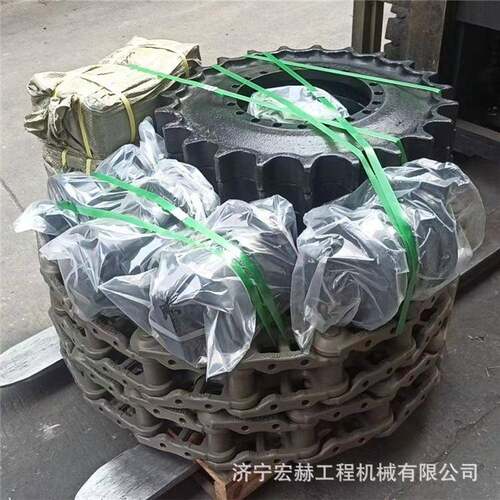 山重建机挖掘机链条GC138 GC208 GC228 GC258支重轮 引导轮驱动齿