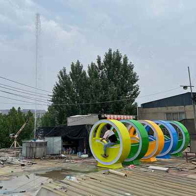 互动脚踏发光单发车广场景区公园亲族电互动骑行SMT健身游乐设备