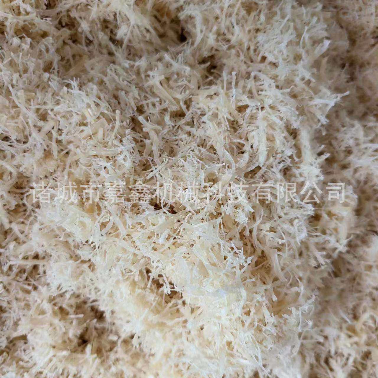 厂家制作香菇脚打丝机河南大型香菇柄撕丝厂家仿手工拉丝机