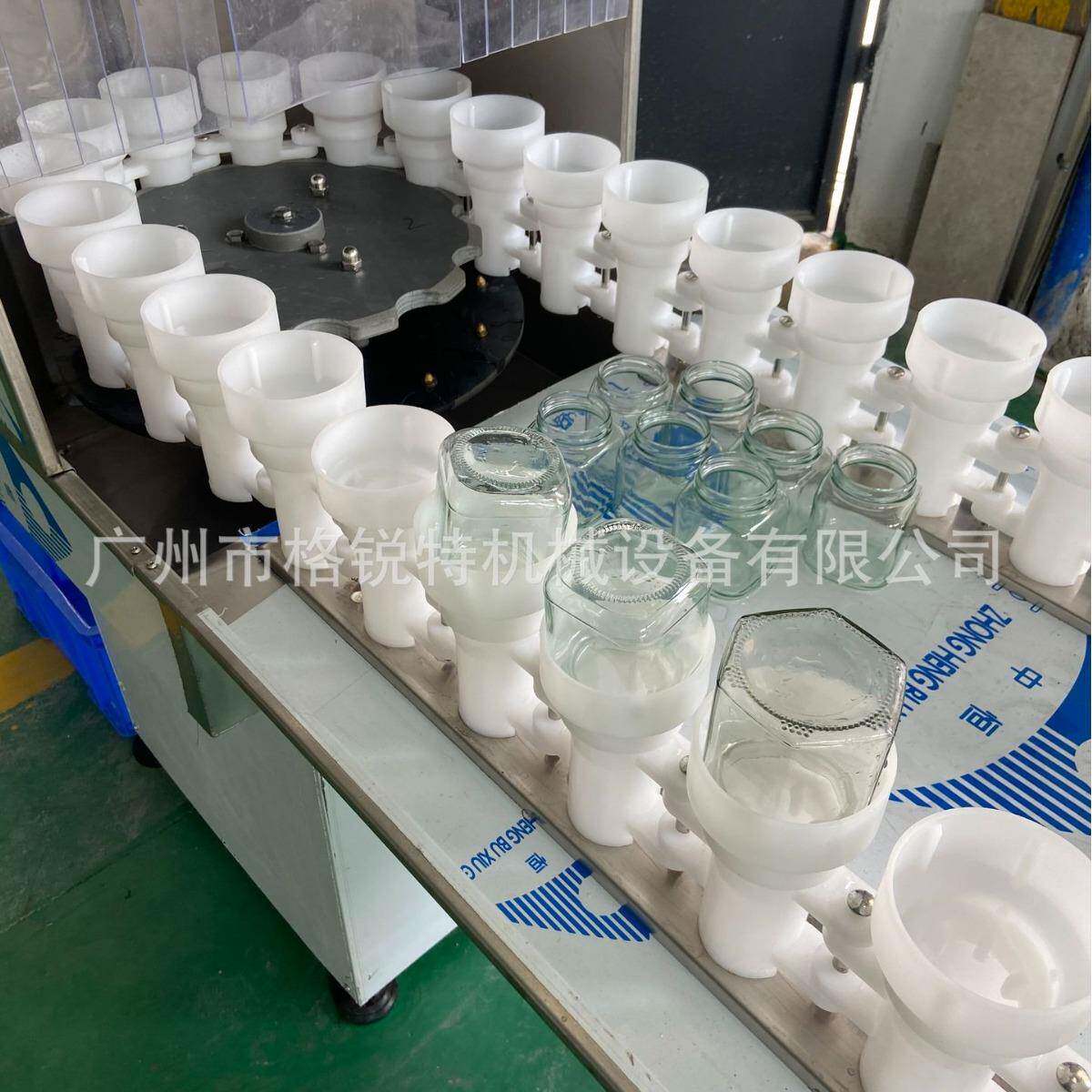 自动冲洗洗瓶机喷淋式玻璃瓶洗瓶机辣椒酱豆豉酱瓶身清洗设备