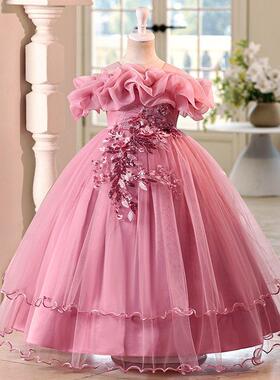 tween girl shiny sequin multilayer tulle prom party dress