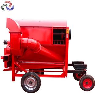 稻糠打粒机麦糠脱粒机电动大型厂房用麦余子脱粒筛选三风机脱粒机