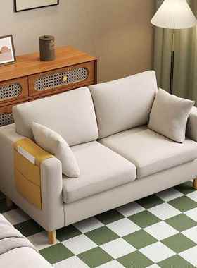 小户CEU型公可躺储双公三物人客厅办卧室寓出租屋出租房简易布艺