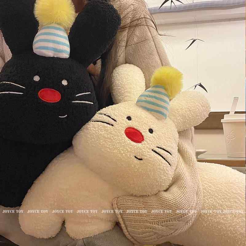 原创兔子抱枕靠垫长条夹腿床上睡觉靠枕创意卧室沙发车载女生礼物