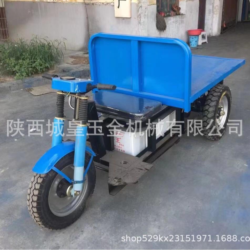砖厂运输电动三轮车出口电动三轮拉砖车砖厂重型拉坯摩托车