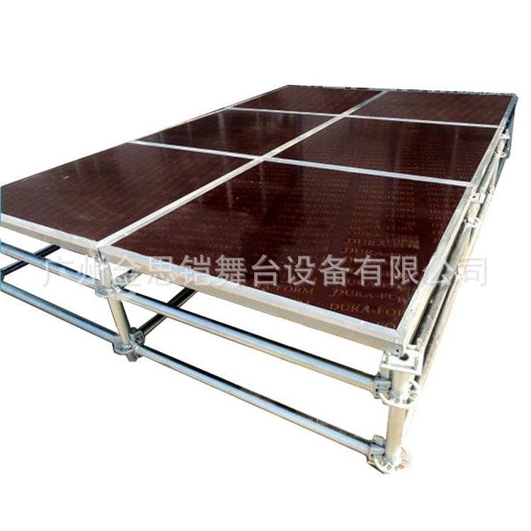 铁质雷亚架舞台演出婚庆室外大型舞台车展舞台临时移动舞台