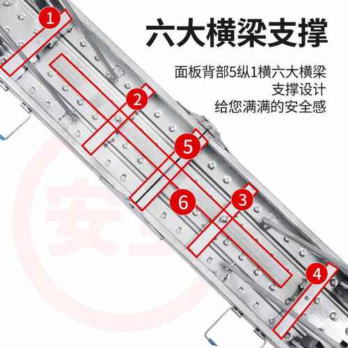折叠马凳厂家供应便携式装修折叠马凳 升降马凳子 马登脚手架马镫