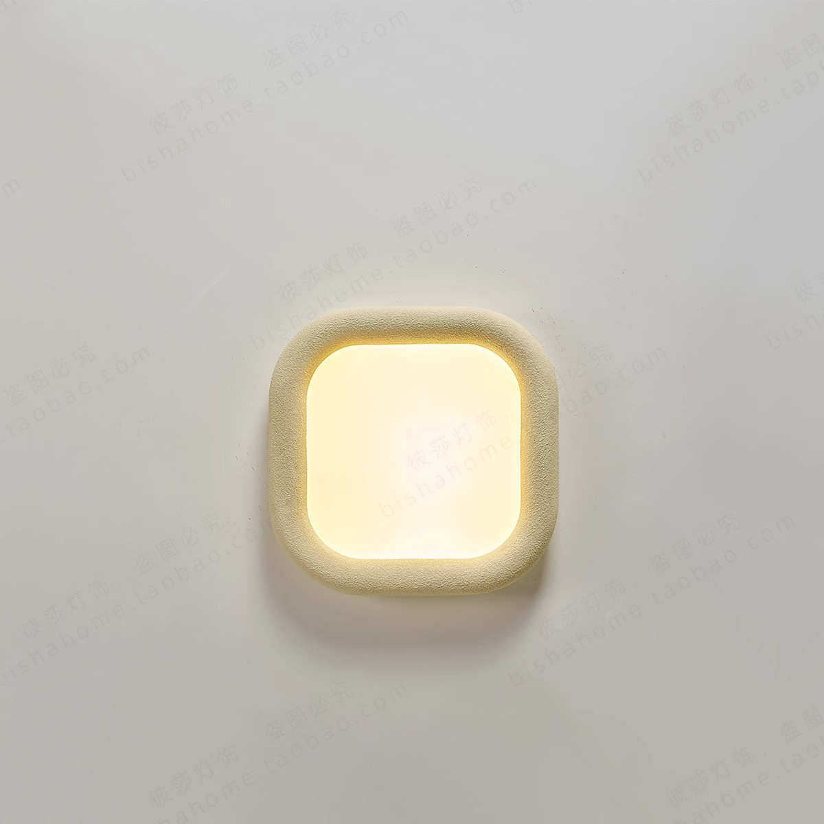 奶油风吸顶灯网红ins风创意简约北欧客厅餐厅卧室房间led护眼灯具,家装灯饰光源,智能吸顶灯,淘宝优惠券,粉丝福利购,淘宝优惠卷