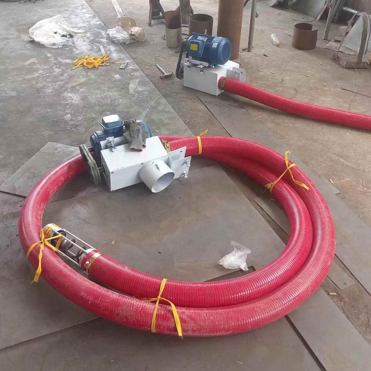 自吸式粮牛管筋软吸机4寸6SD-XLJ米手提式抽料机用途输多送机