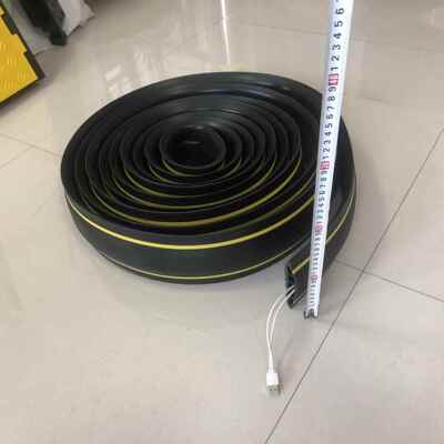 PVC 橡胶CE RoHS Cable Cover 线槽减速带, 线槽卷