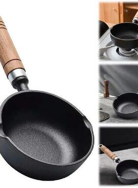 11/13cm Cast Iron Mini Egg Frying Pan Nonstick Small Wok