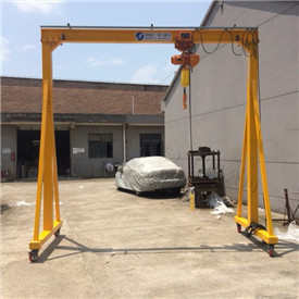 FT5 厂家手推0.5t可移动简易小型龙门吊 0.5