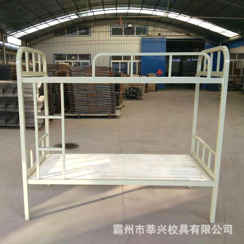校具厂家简约现代学生高低铺铁架床学生宿舍上下铺单人铁床