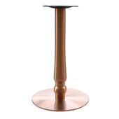 网五金桌玫瑰葫芦脚店家用餐桌台架端高奢石岩板大理红石不锈钢金