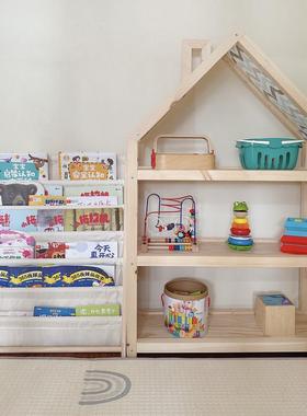 义乌箩笙玩具收纳柜儿童房玩木大XDO容量置实物架宝具收纳宝架储