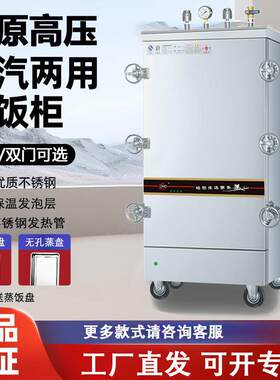 电热高原蒸柜商用高压高海拔液化气天然气电加热蒸馒头米饭