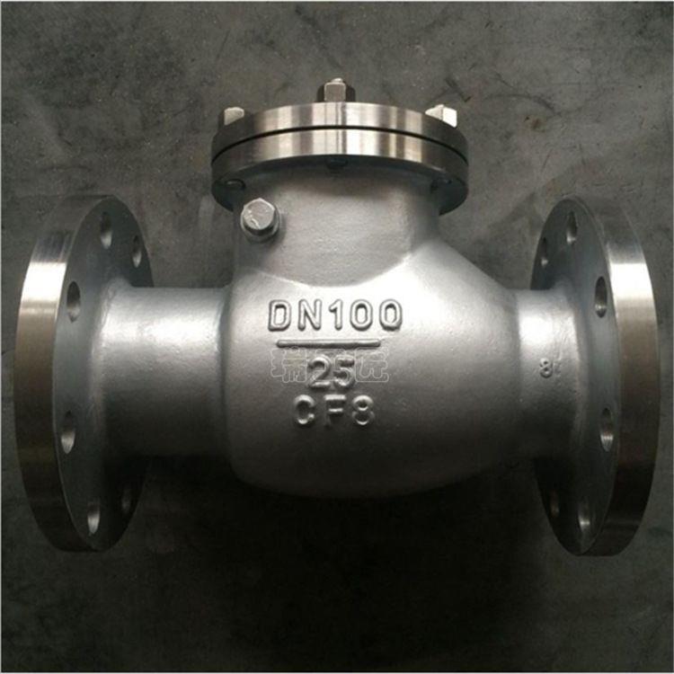 2304不FTH锈钢标旋启式止回阀4H4W-16PDN100国 150 00