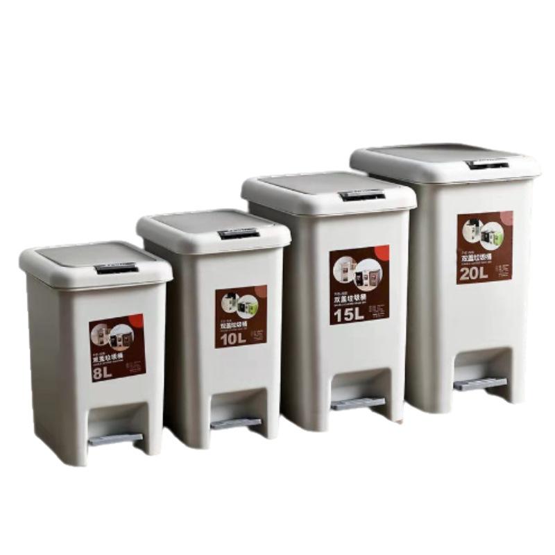 垃圾桶家用厨房大号大容量2024新款客厅厕所卫生间带盖脚踏式高级