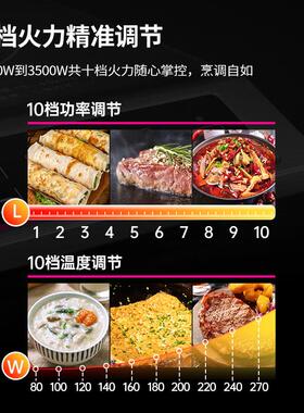 创商用电磁炉火锅乐磁灶3HT20-L2电00W平面大功率饭店5奶茶店电炒