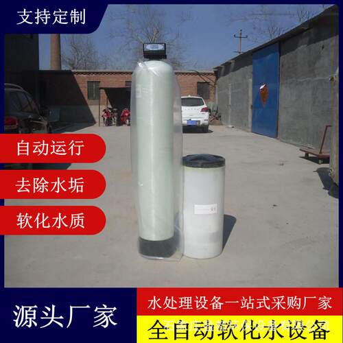 全自动玻璃钢软水器钠离子交换器锅炉补水软化装置全自动软水机