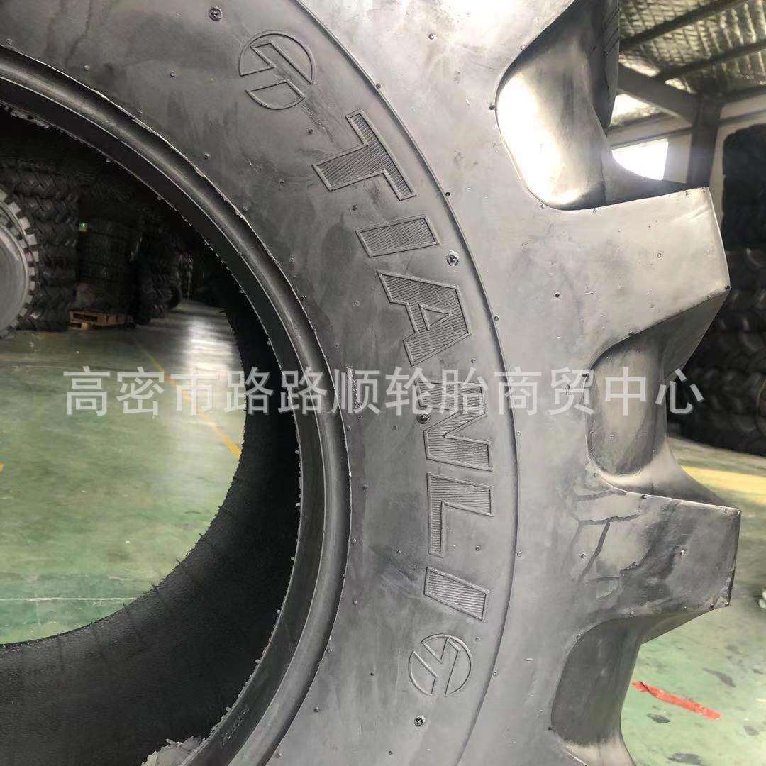 牧场拖车林业拉木头轮胎650/55R26.5宽基防陷悬浮真空轮胎