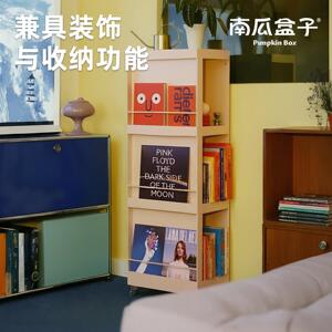 极窄边缝柜置物架家用多层收纳架小户型客厅沙发边可移动储物柜子
