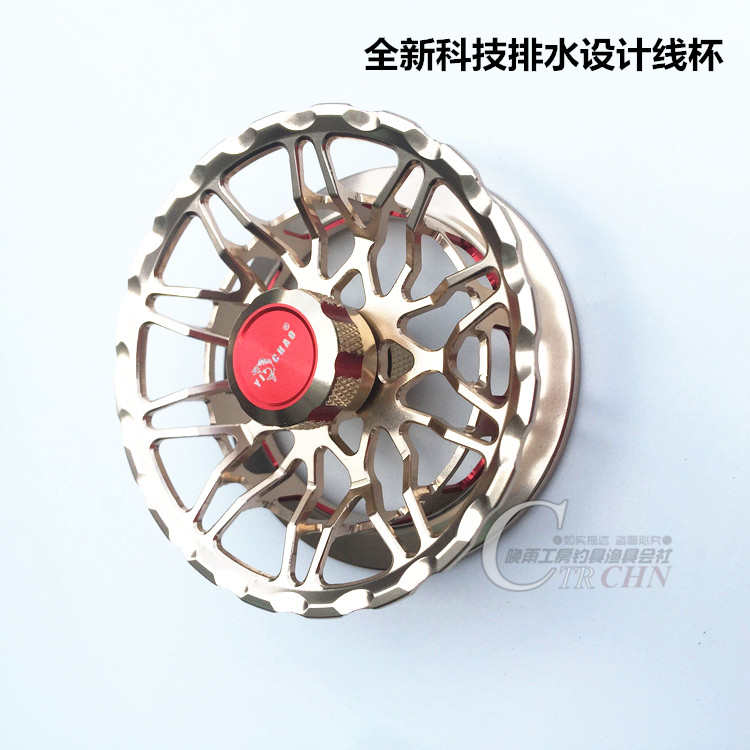 益超筏轮 海筏筏狂MSC65带磁力缓降筏钓轮 无/带泄力带卸力筏轮