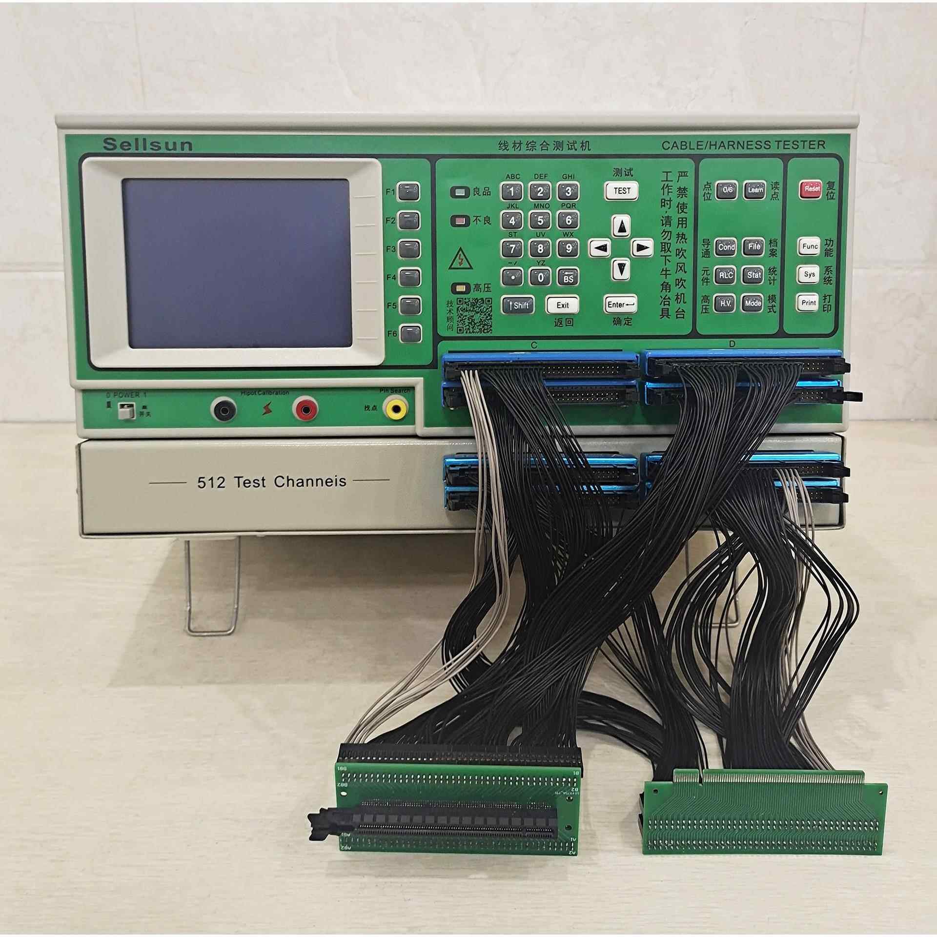 PCIE线测试仪线材测试机CT-9310256点断短路导通绝缘测试