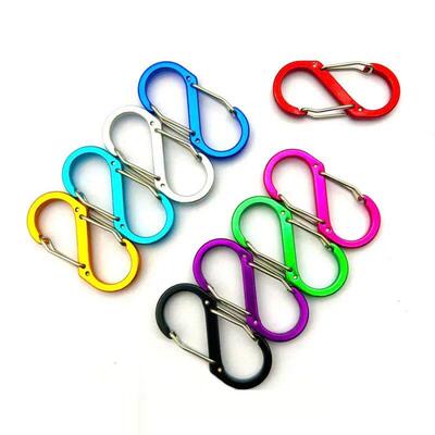 1pc5 8-shaped Mountain-climbing Buckle Outdoor Mountain-clim