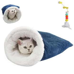 猫冬季 厂家直销新款 睡袋加绒猫窝猫咪睡袋小型宠物睡袋