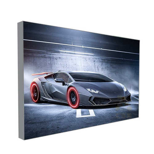 编程LED动感灯箱 无边框卡布l动感闪动灯箱 D制动画广告动态灯箱