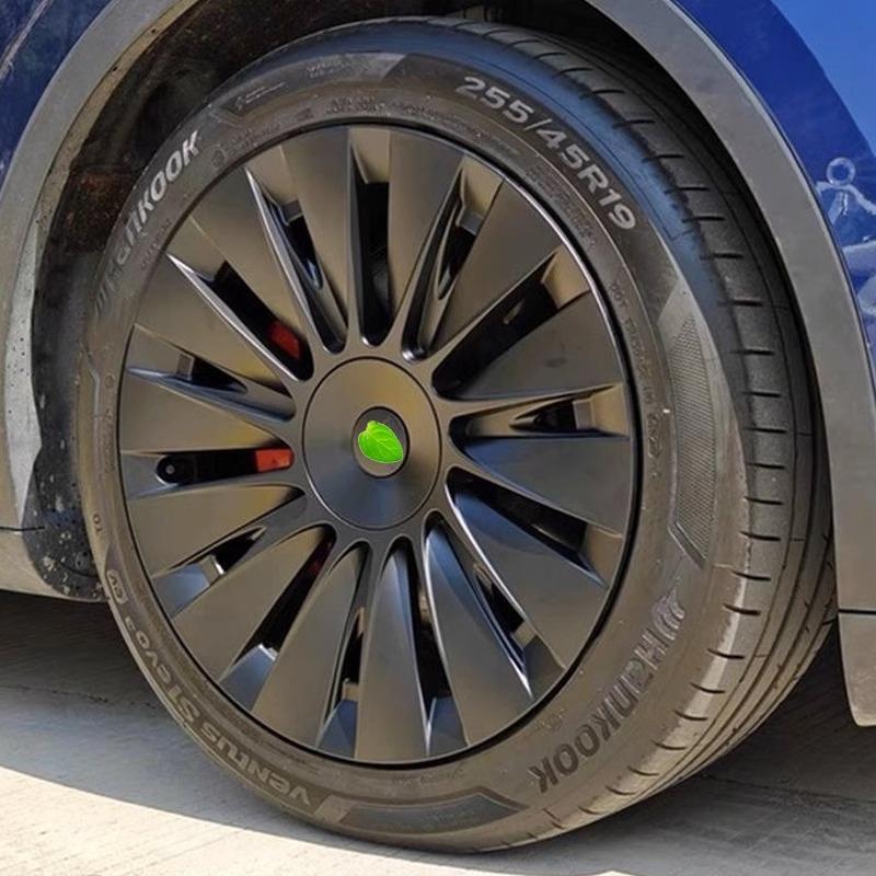 modelY直边款轮毂盖19寸轮毂保护罩毛豆丫外饰改装饰品配件