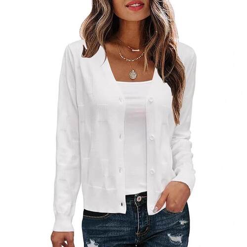 Women'S Cashmere Sweaters Cardigans 2026 Fall Long Sleeve