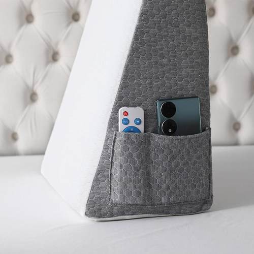 三角靠枕记忆棉枕头床头靠垫海绵抱防胃反用流卧室居家枕日斜坡枕