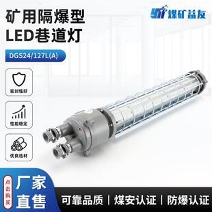 DGS24 矿用隔爆型LED巷道灯 长型矿用巷道灯应急照明灯 127L
