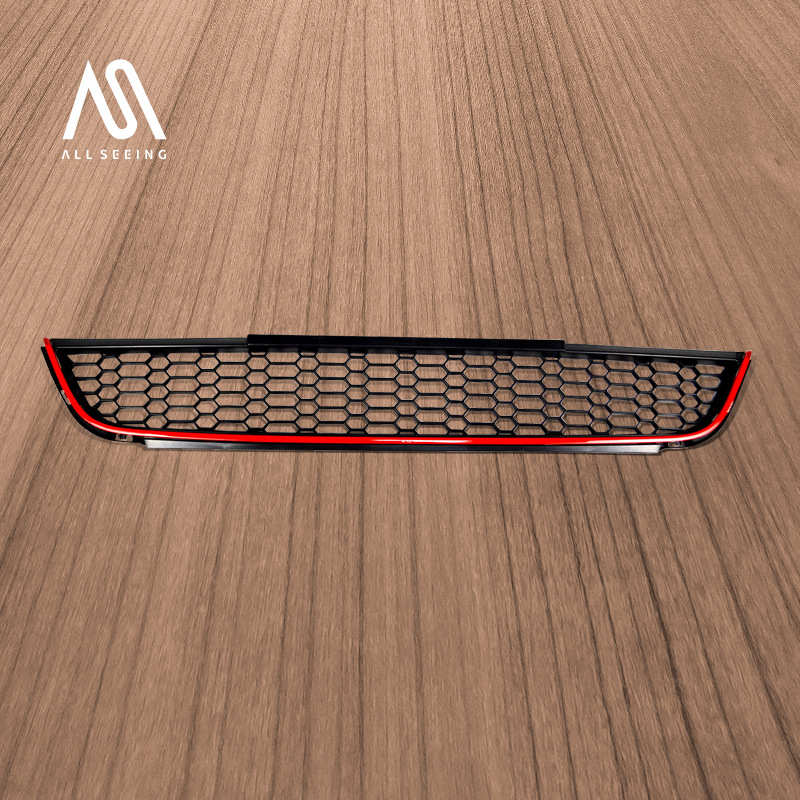 新速腾下网 新速腾改装GLI专用蜂窝红线中下网 原位替换 多色可选