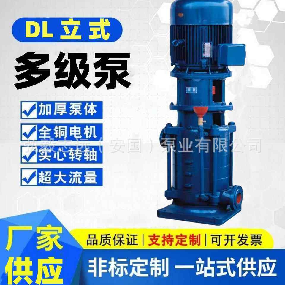 立式多级离心泵80DL50高层增压泵100DL锅炉补水循环离心泵