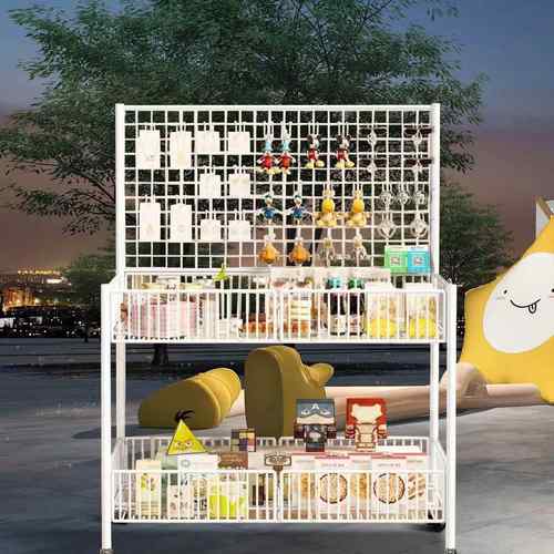 粗方摆摊小推车可折出叠冰加粉甜品花车货架寿司夜市移TIG动管摊